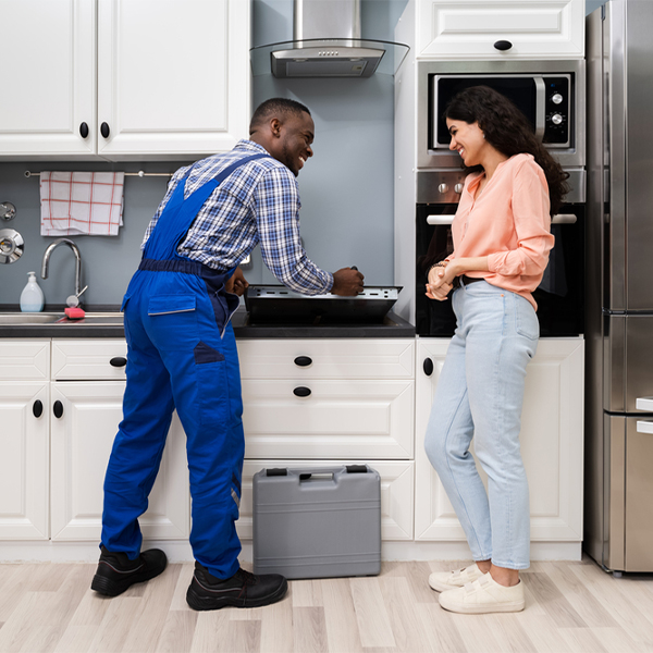 can you provide an estimate for cooktop repair before beginning any work in Coolidge